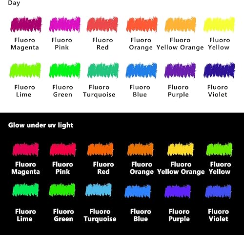 Miniatura 2 de Artecho Juego de 12 colores pastel al óleo de neón, pasteles suaves al óleo para pintura artística, dibujo, mezcla (0.394 x 2.756 in)