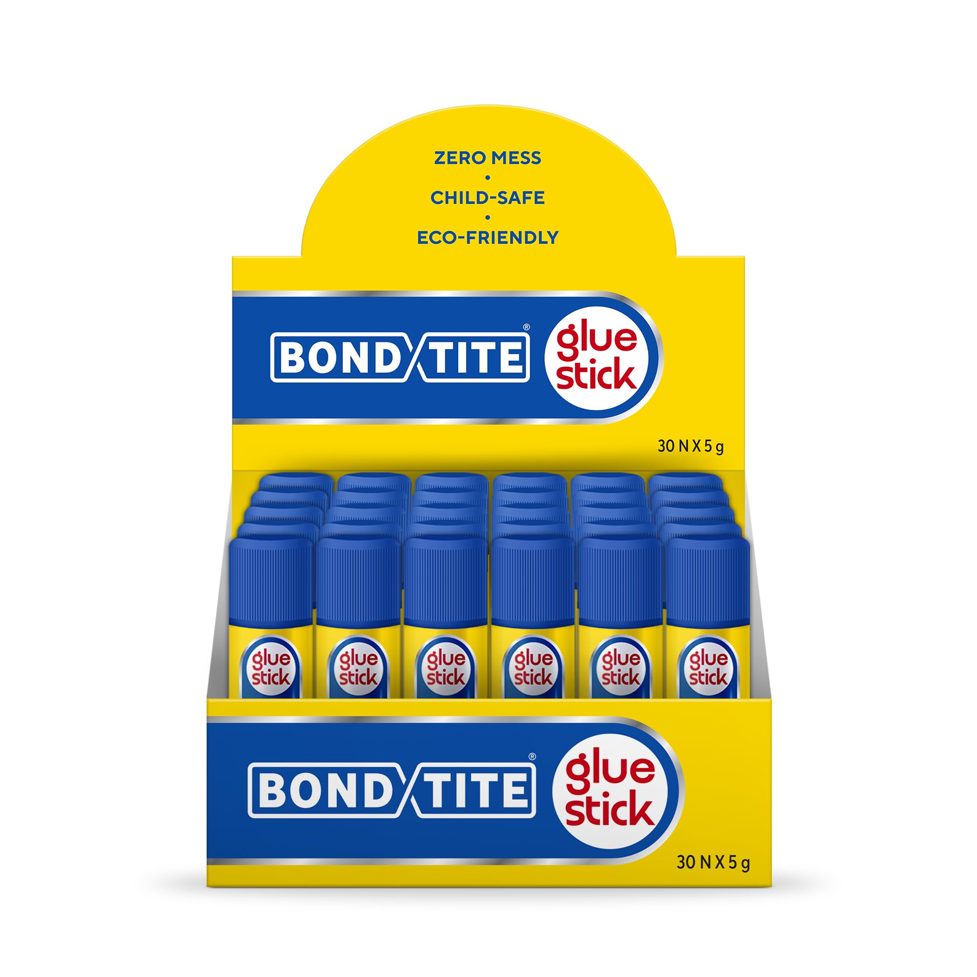 Bondtite Glue Stick, 5g | Pack of 30 | Mess-Free Application For School, Art & Craft Projects | Easy, Twist & Glide Application-image-25