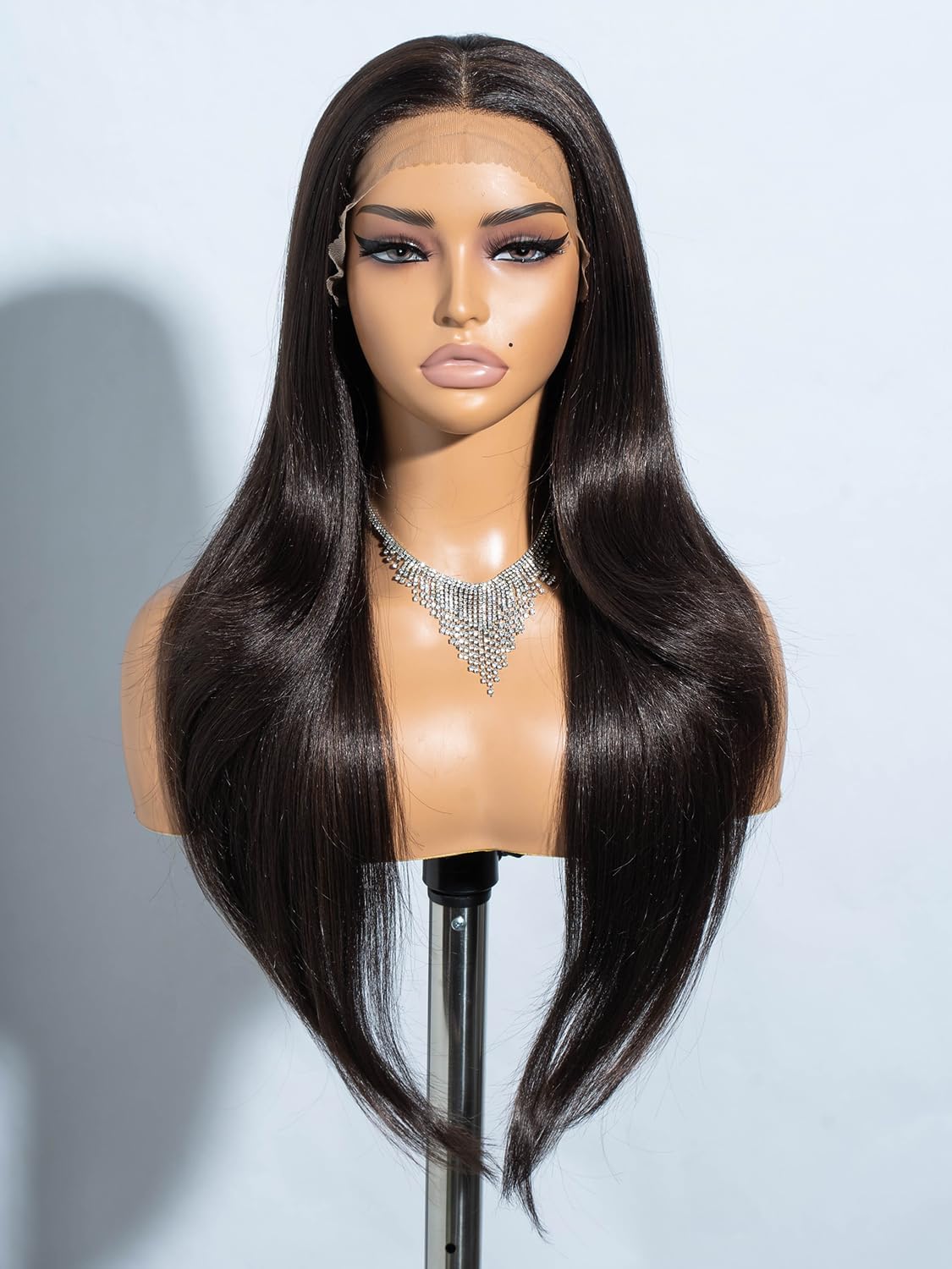 Joedir 13x4 Lace Frontal Wigs for Black Women 28 Inches Long Straight