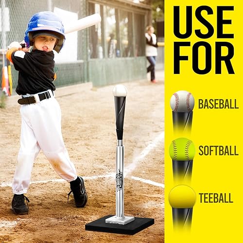 Miniatura 5 de PLAYAPUT Camiseta de bateo de béisbol  Camiseta profesional para béisbolsoftbol con base pesada, parte superior de goma flexible, camiseta de