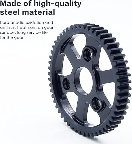 Miniatura 2 de Engranaje principal de acero endurecido 54T para 110 Traxxas Slash Traxxas Rustler Traxxas Stampede Platinum 4x4 VXL 2WD Jato Rally E-REVO Summit