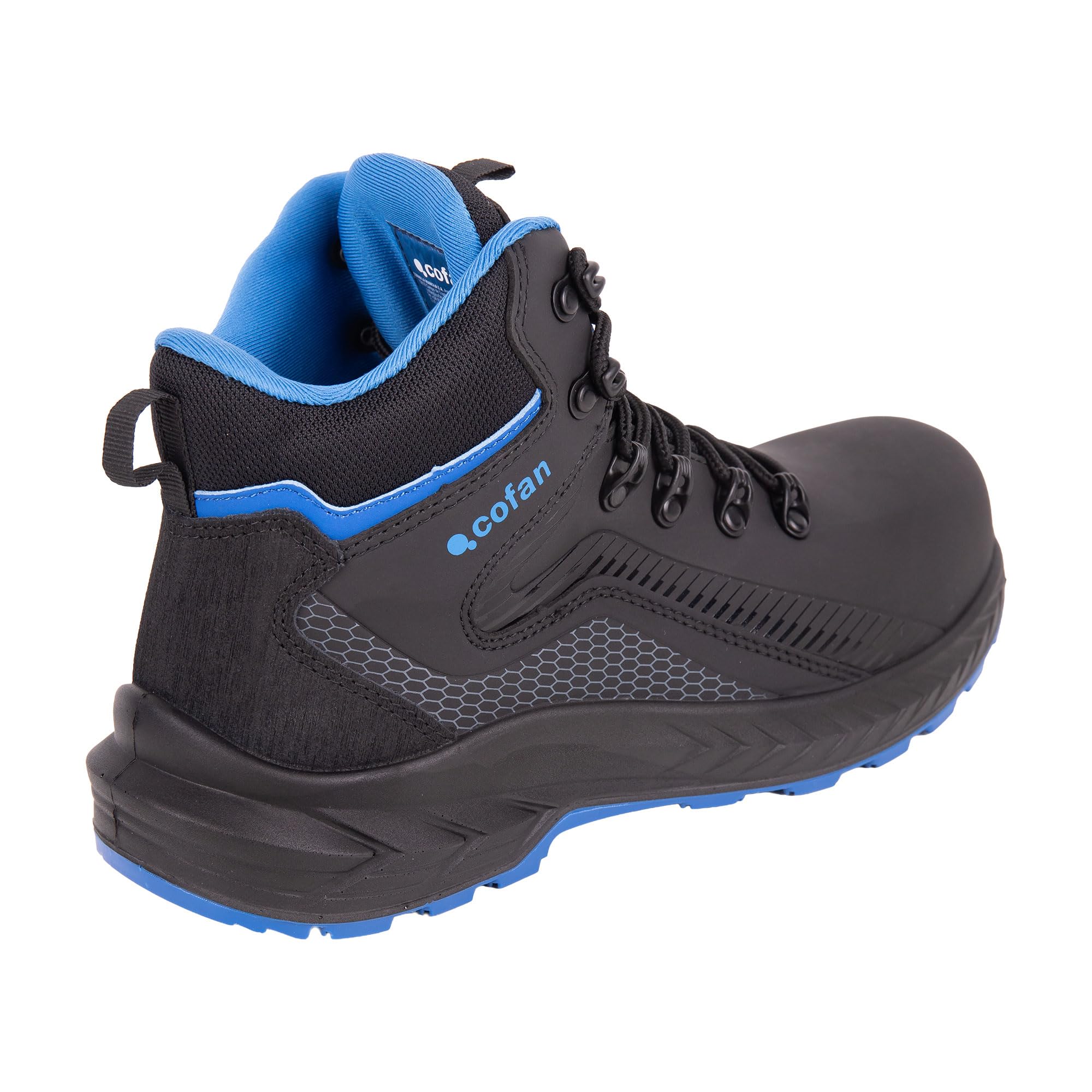 Cofan Bota de Seguridad Deportiva S3L FO SR ESD Namur, Puntera de Composite, Conforme con EN ISO 20345:2022/A1:2024