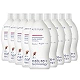 Dish Soap, EWG Verified, Plant-Based & Vegan Dishwashing Liquid, Naturally Derived, Unscented, 23.7 Fl Oz (Pack of 9)