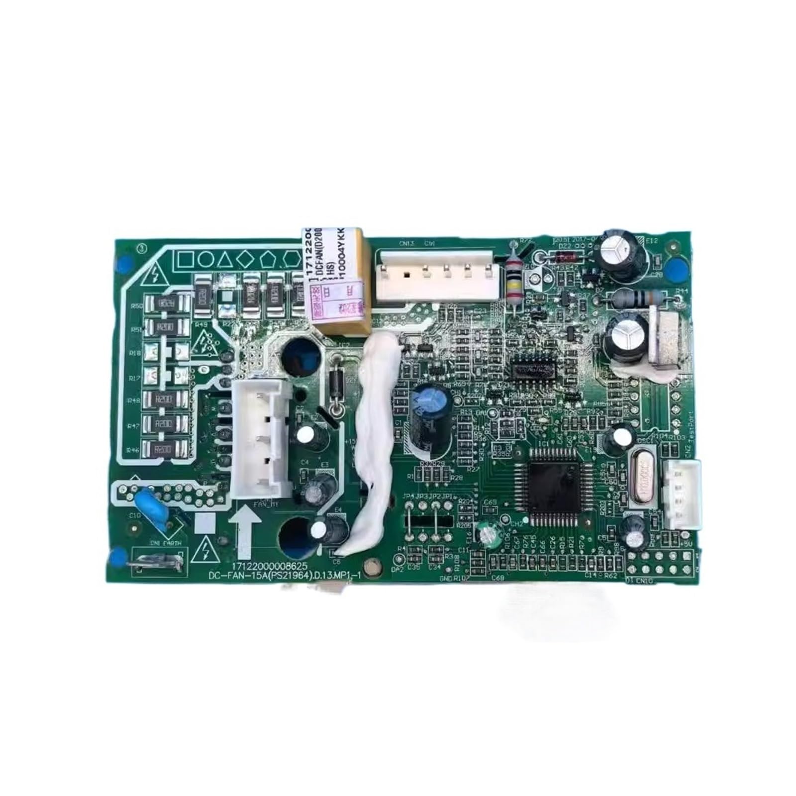 Control Board 17122000008625，Compatible For Midea，Air Conditioner Fan Drive Module DC-FAN-15A(PS21964) D.13.MP1-1 PCB Conditioning Parts