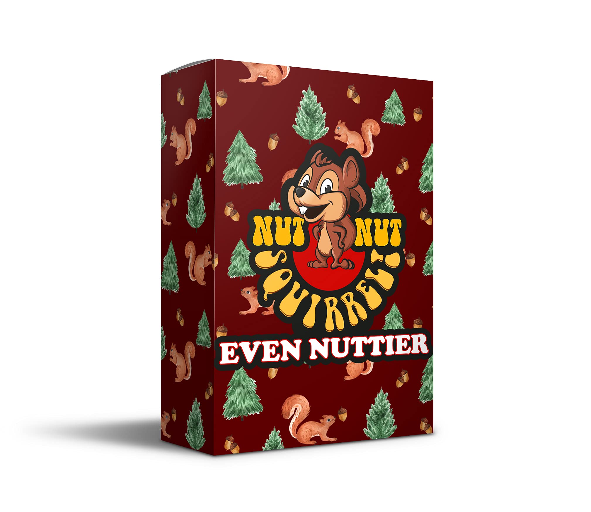 PBN'J Games LLCnut nut Squirrel! Even Nuttier - Fun Card for Kids & Families. Use The New Crazy Cards to Outsmart Your Opponents and Monitor Your Risk of Squirrels | 2-6 Players | Ages 4+