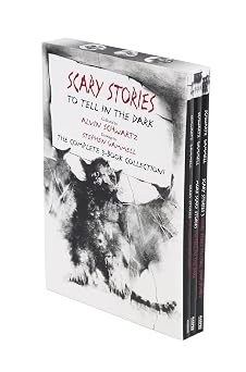 Scary Stories Paperback Box Set The Complete 3-Book Collection with Classic Art by Stephen Gammell