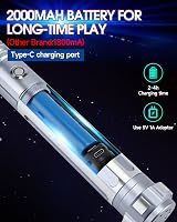 ANASABER S9 Dueling Lightsaber - Interaktív Fénykard Pár 8