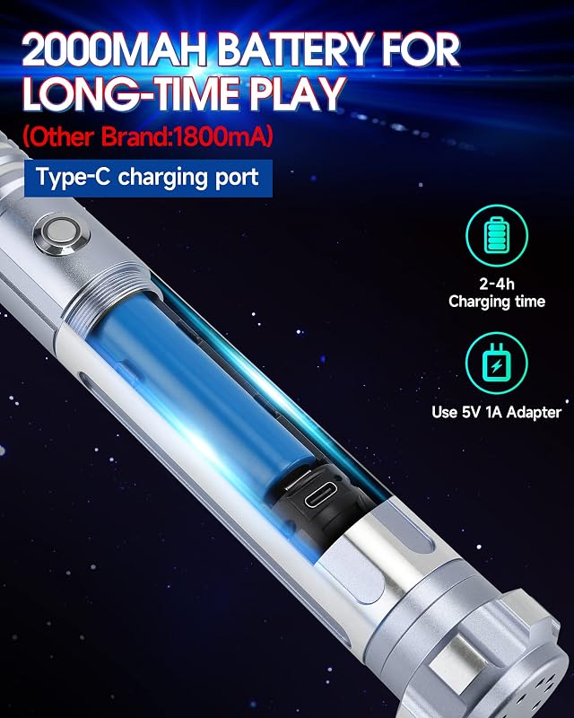 ANASABER S9 Dueling Lightsaber - Interaktív Fénykard Pár