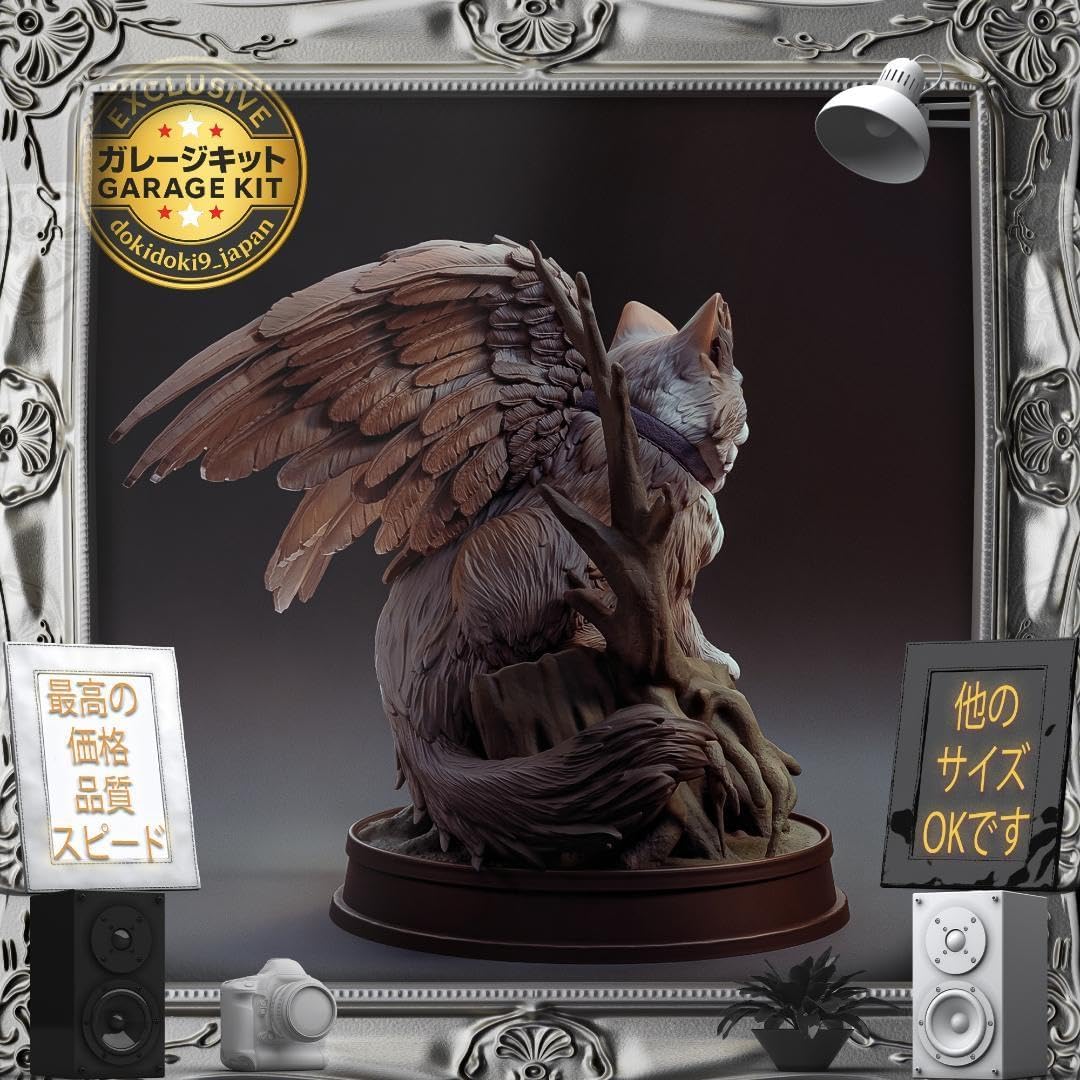 ガレージキット 84mm バルダーズゲート3 ターラ かわいい 未塗装未組立