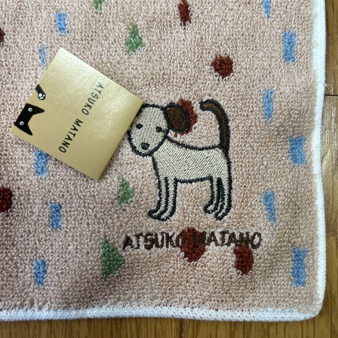 Amazon.co.jp: AtsukoMatano マタノアツコ タオルハンカチ 犬