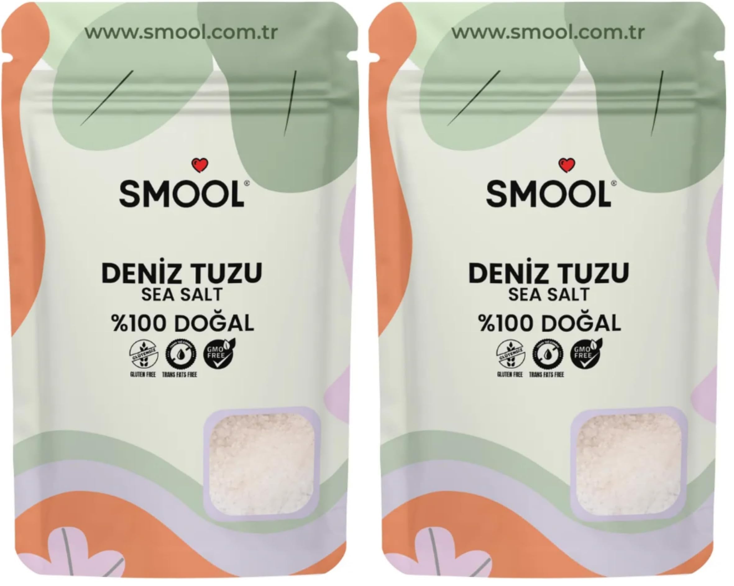 DENİZ TUZU GRANÜL (İŞLEM GÖRMEMİŞ) 1000 GR (2 paketi)