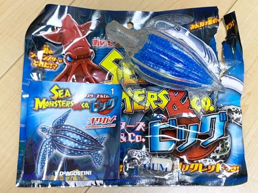 ディズニー ディアゴスティーニ フィギュア 5個セット　レトロ　ビンテージ　レア Amazon.co.jp: シーモンスターズ&Co. ビッグ オサガメ