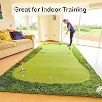 Vista 6 de Pelotas de golf de práctica, pelotas de entrenamiento de golf de plástico de 5 pulgadas para campo de conducción, entrenamiento de columpio