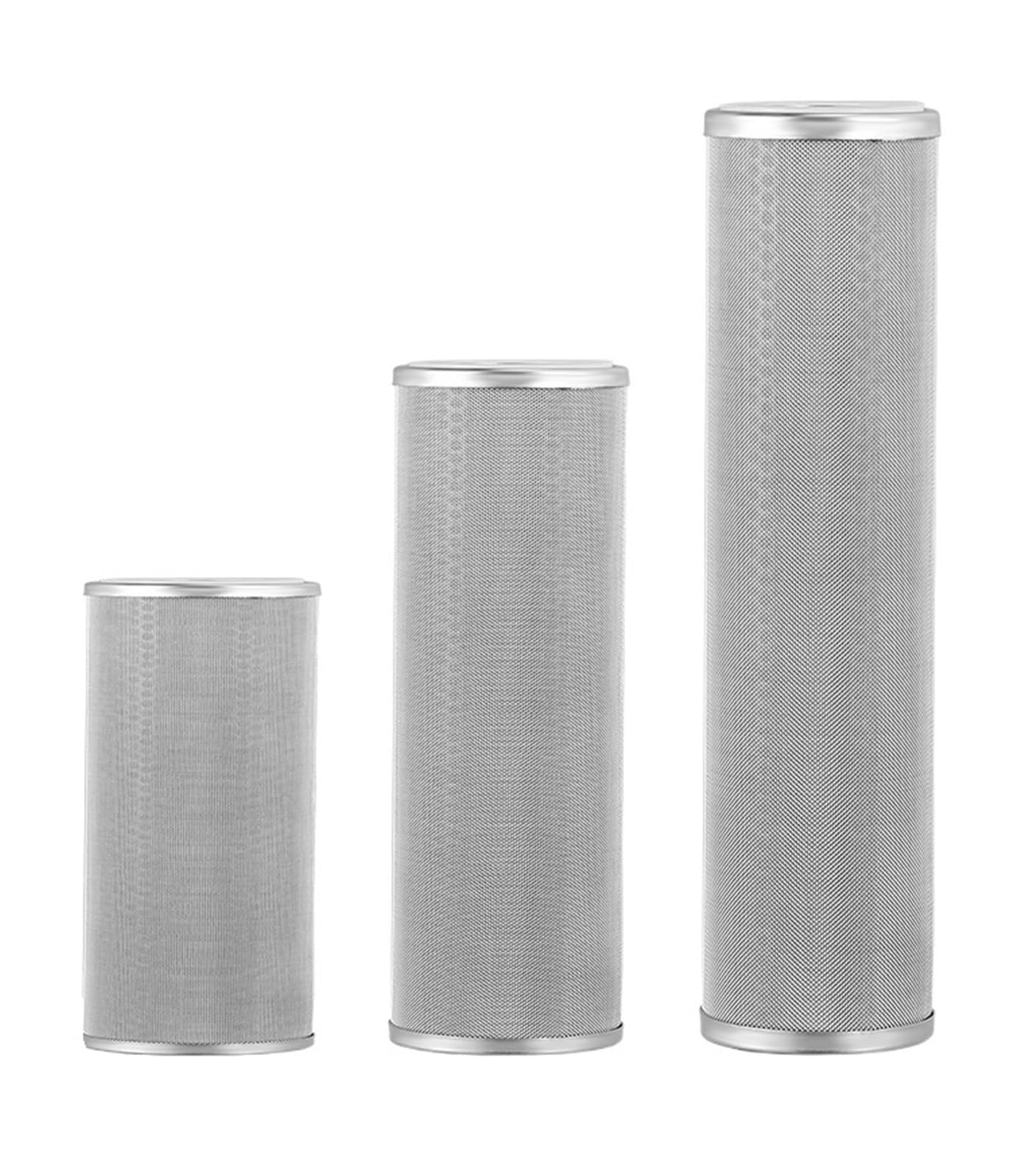 Filtro de acero inoxidable 304 de malla 200 de 10 pulgadas, filtro frontal 120, elemento filtrante ultrafino, malla 400 800 (1 unidad)(50um)