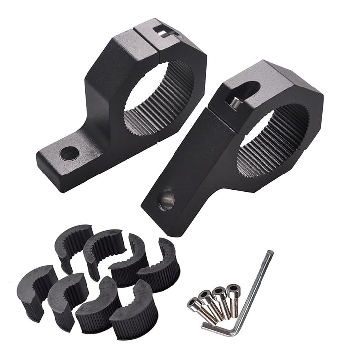 Buy Lightronic LED Light Bar Mounting Brackets 1" 1.5" 2" Roll Bar