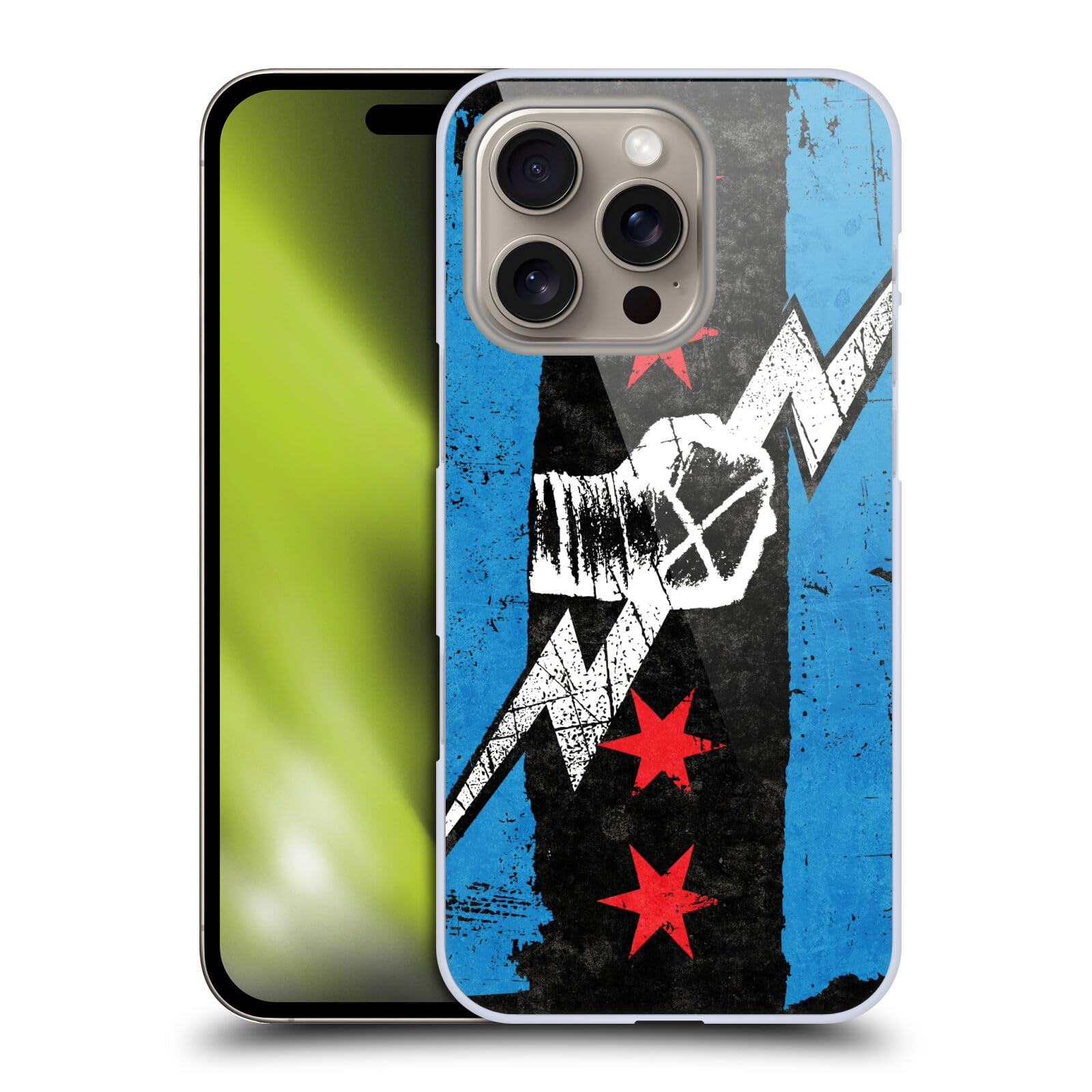 Head Case Designs Officially Licensed WWE Return CM Punk Hard Back Case Compatible with Apple iPhone 16 Pro