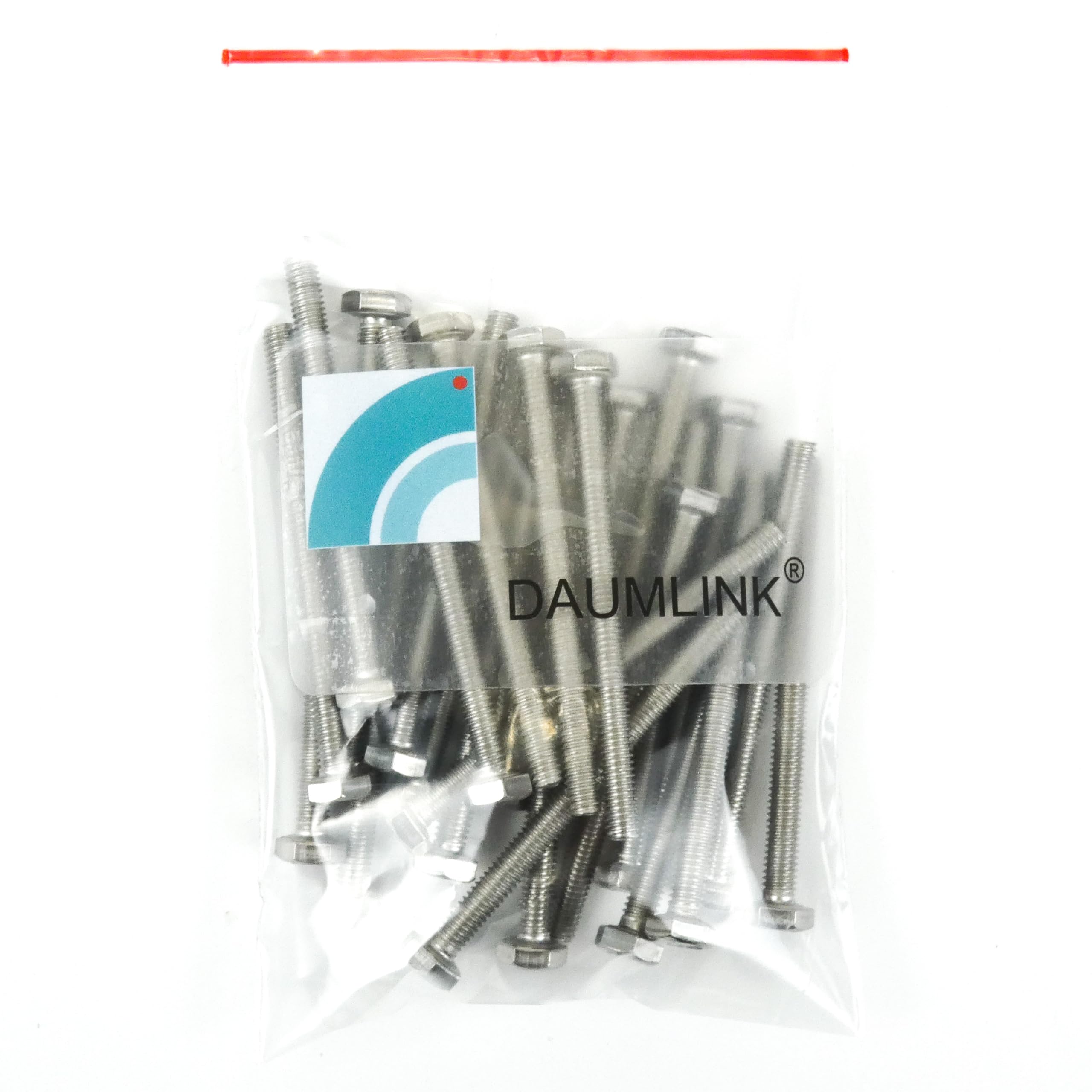 Viti a Testa Esagonale DIN 933 Inox A2-70 – Confezione da 25 – Filettatura totale – Vari diametri e lunghezze – Viteria inox per fissaggi meccanici (M4X50)