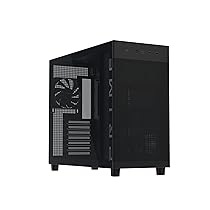 ASUS Prime AP303 TG, Case ATX da 44 Litri, Supporto per Schede Grafiche fino a 360mm, Compatibili per Radiatiori fino a 360mm e 60mm di Spessore, Porta USB-C fino a 20Gbps, Nero
