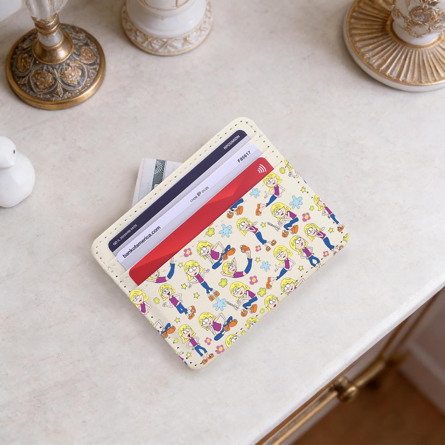 Lywjyb Birdgot This Is What Dreams Are Made Of Card Holder 90s Cartoon TV Show Inspired Gift Cartoon Movie Gift (What Dreams Holder)