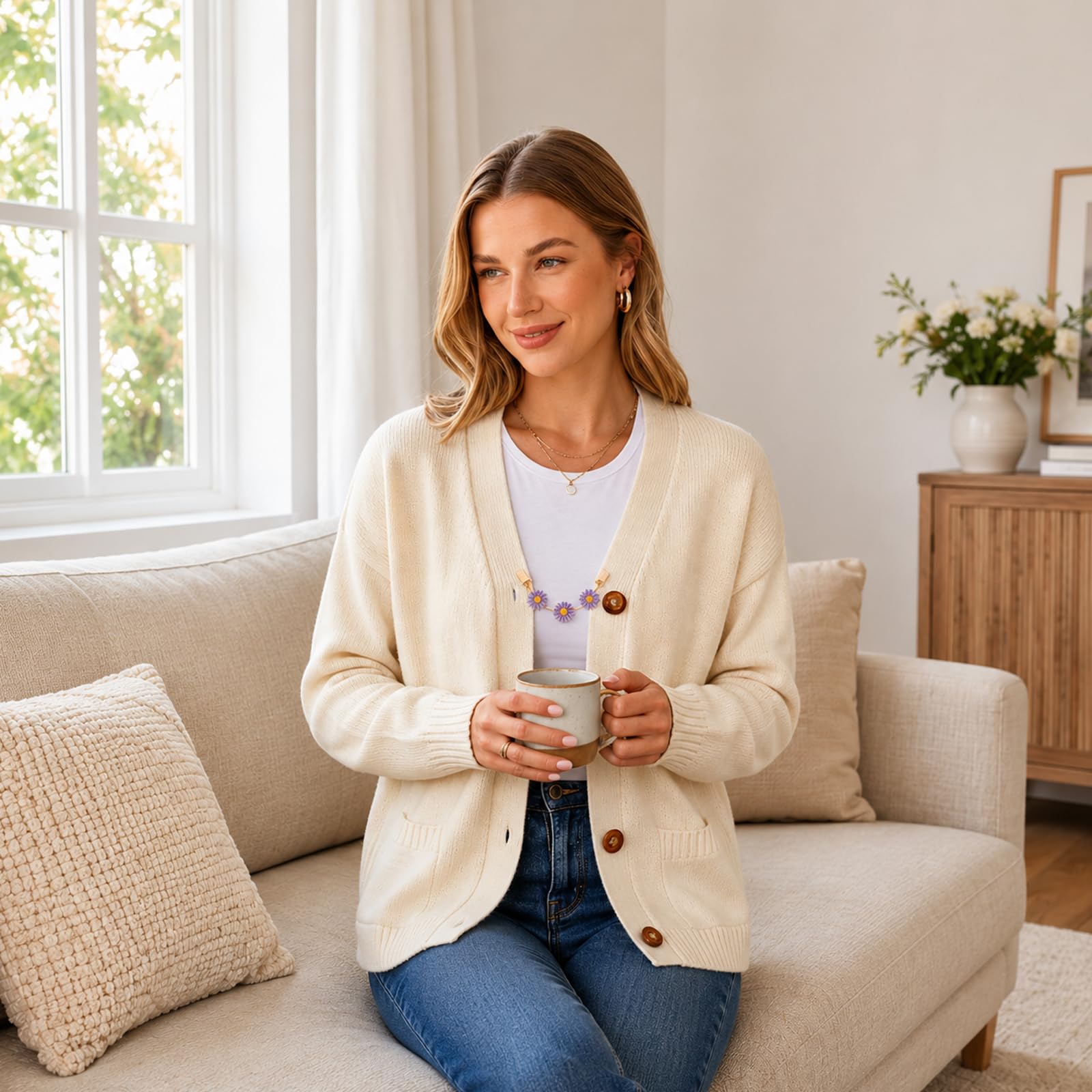 5 Stück Cinch Clips Blusen Klammer, Cardigan Clips Für Kleidung, Cardigan Clip Damen Für Jacken Ohne Knöpfe, Für Vielseitige Anwendungen