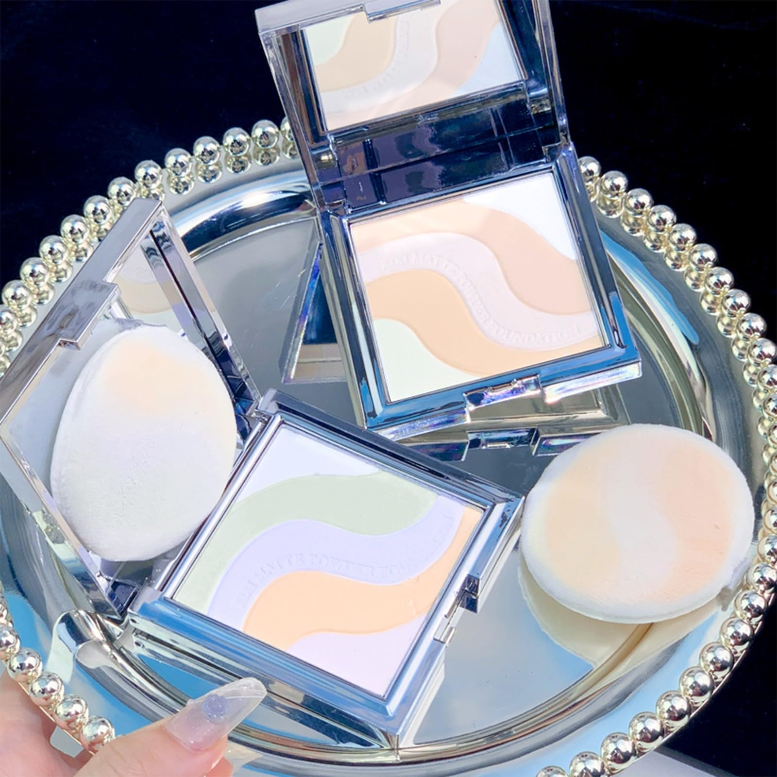 Amazon.com : 5 Color Pressed Setting Powder,Multi-Colored Pressed