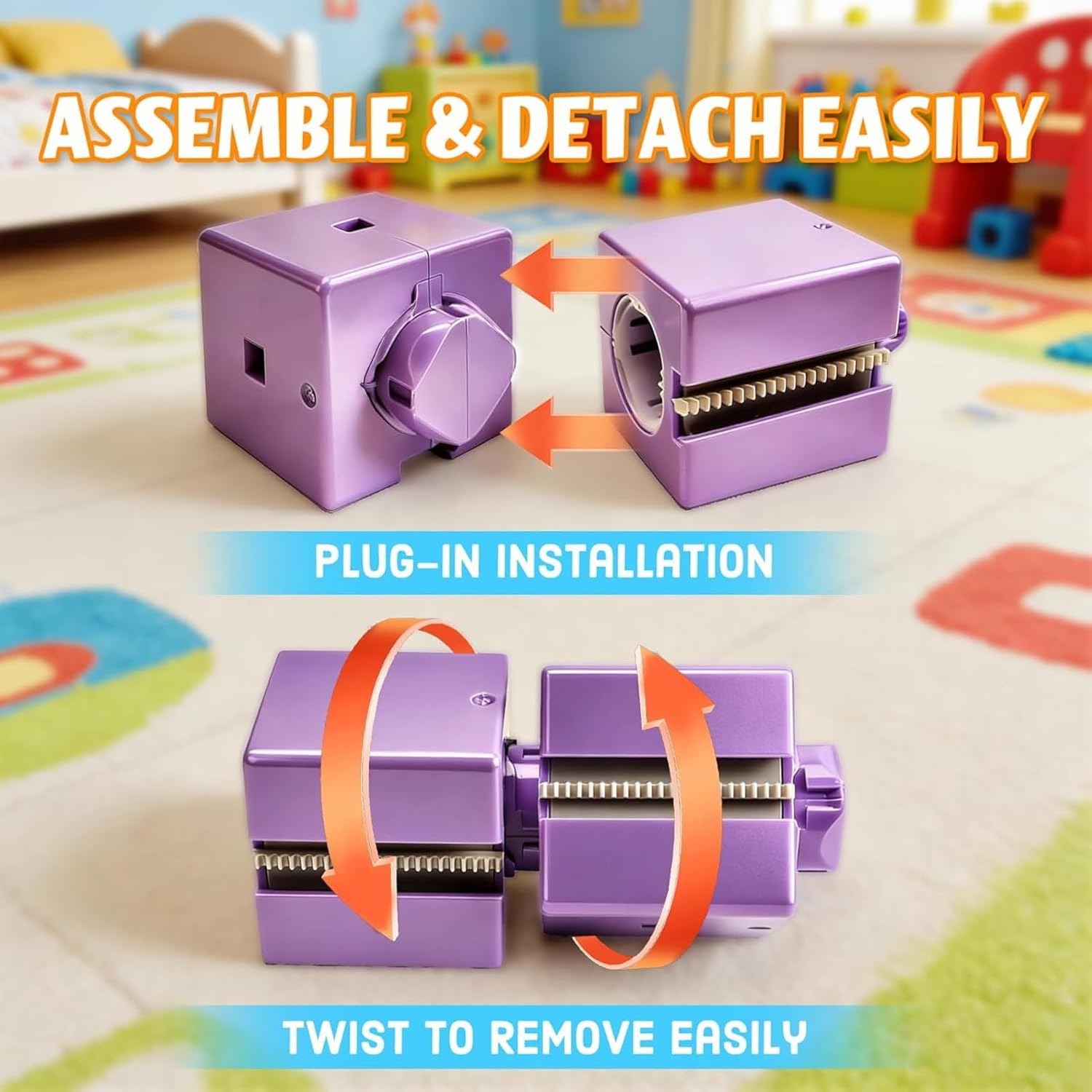 Infinity Racer Magnetic Train - 3D Anti Gravity Train Track Set with Flexible Magnetic Rail System, Motorized Loop Track for Creative Building and Interactive Play (151Pcs)
