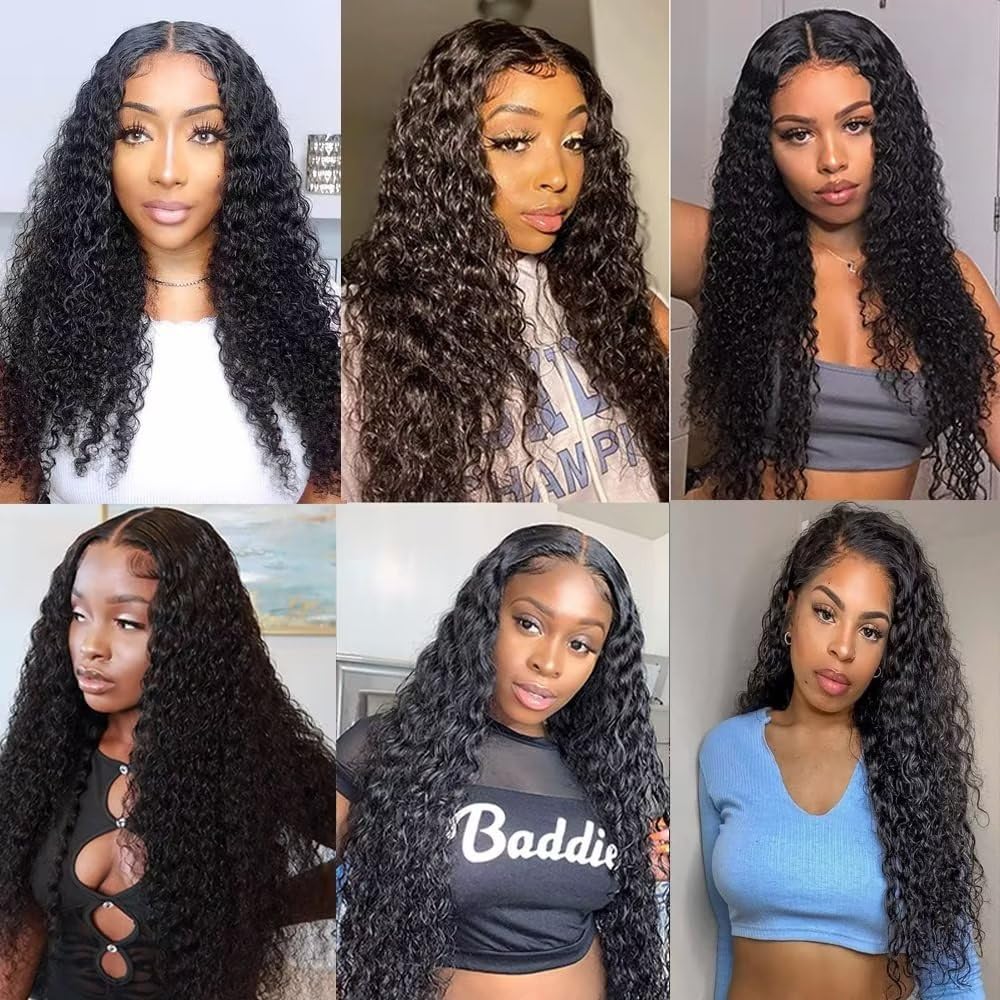 12 14 16 Zoll Human Hair Bundles 9A Brazilian Hair Bundles Water Wave Virgin Human Hair Weave Bundles Brasilianische Wasserwelle Menschliche Haare 3 Bündel Natürliche Schwarze Farbe