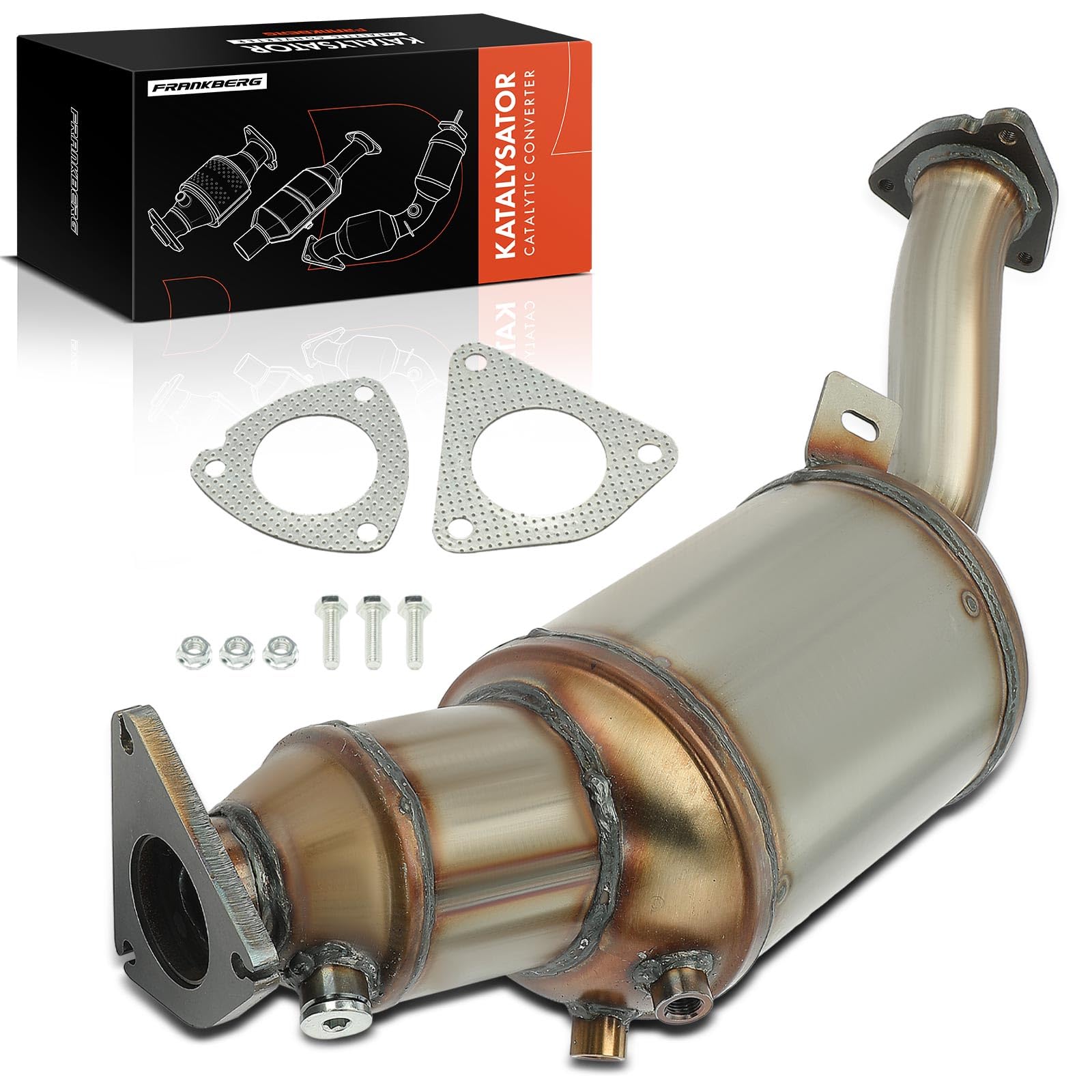 Frankberg DPF Dieselpartikelfilter Diesel Kompatibel mit A4 8K2 B8 2.0 TDI 2007-2012 A4 Allroad A4 Avant A5 A5 Cabriolet A5 Sportback Q5 Replace# 8K0254750NX