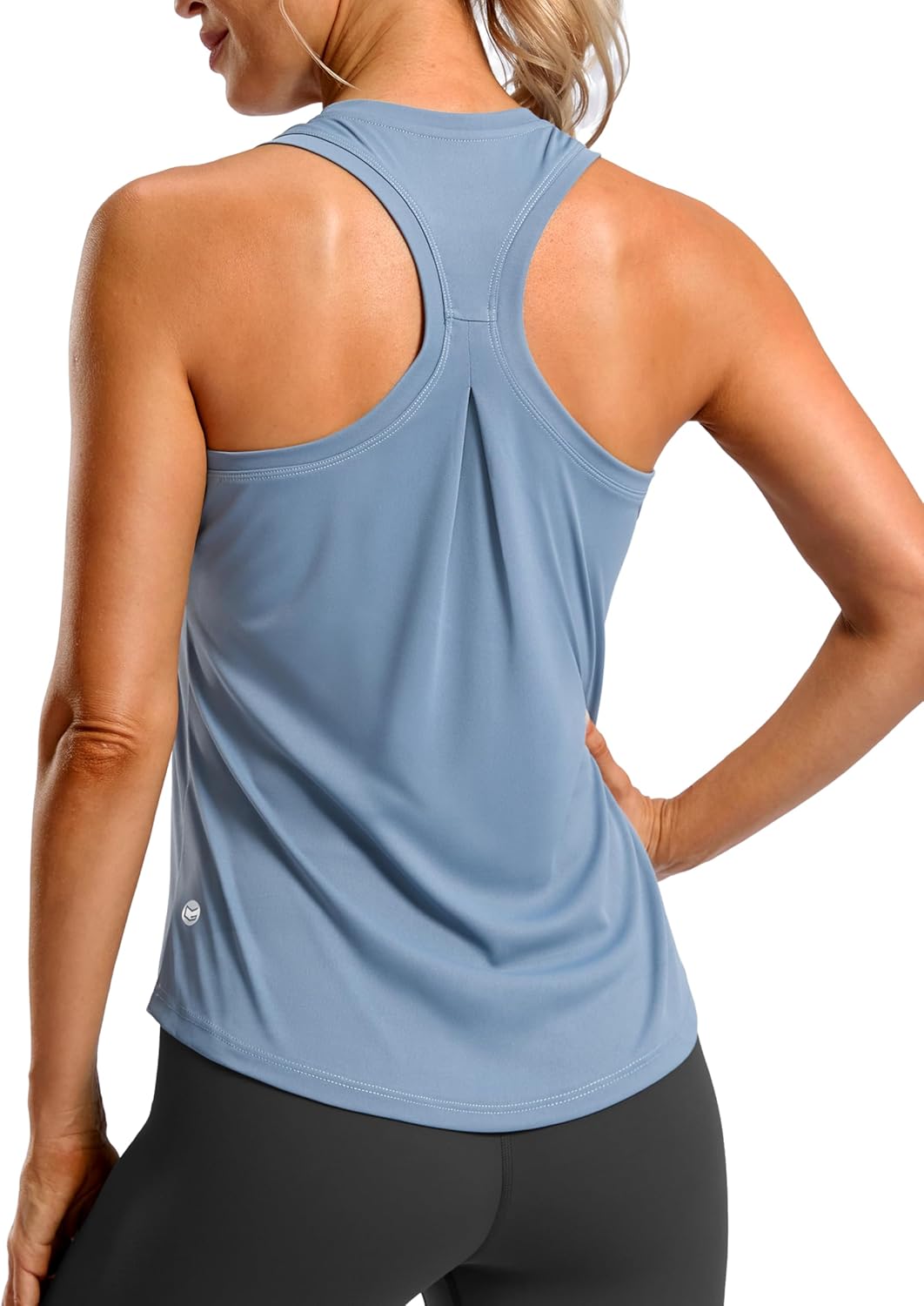 G Gradual Women’s Workout Tank Tops Racerback Athletic Yoga Tops Loose Fit Sleeveless Running Gym Sports Shirts for Women