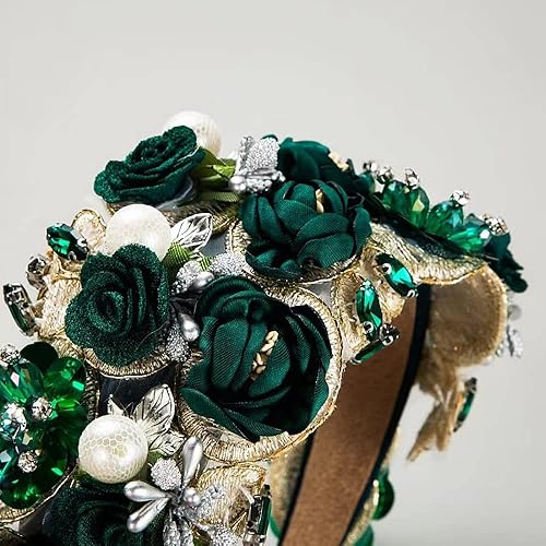 Miniatura 10 de Diadema de diamantes de imitación para el cabello, diadema de cristal de alta calidad, diadema de diamantes con cadena brillante para fiesta,