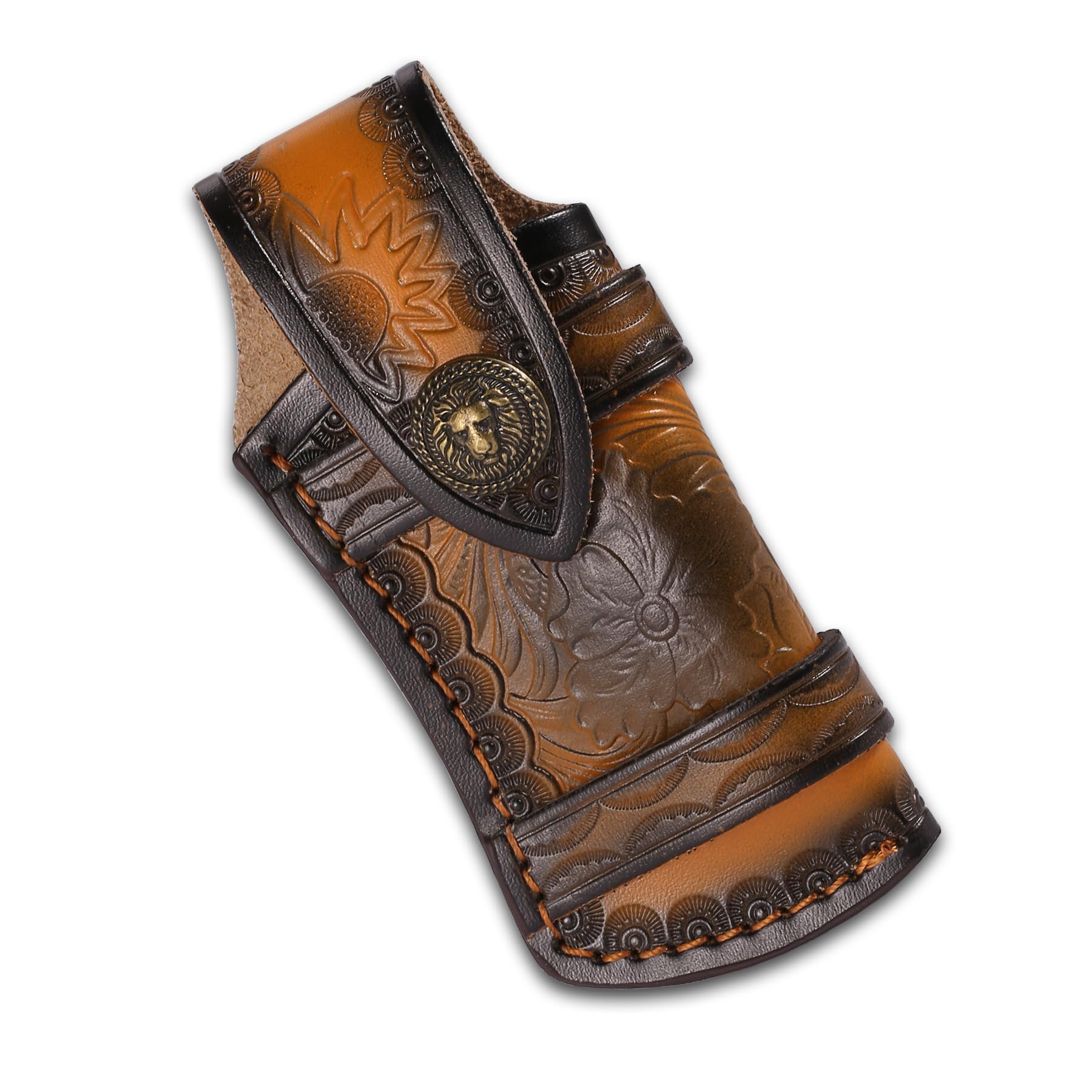 Amazon.com: Xeerrfan Genuine Leather Pocket Knife Sheath, 5.31