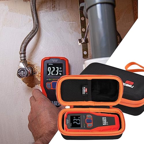 Miniatura 7 de FBLFOBELI Estuche portátil de almacenamiento duro para Klein Tools 80023P, kit de herramientas de inspector de hogar con medidor de humedad sin