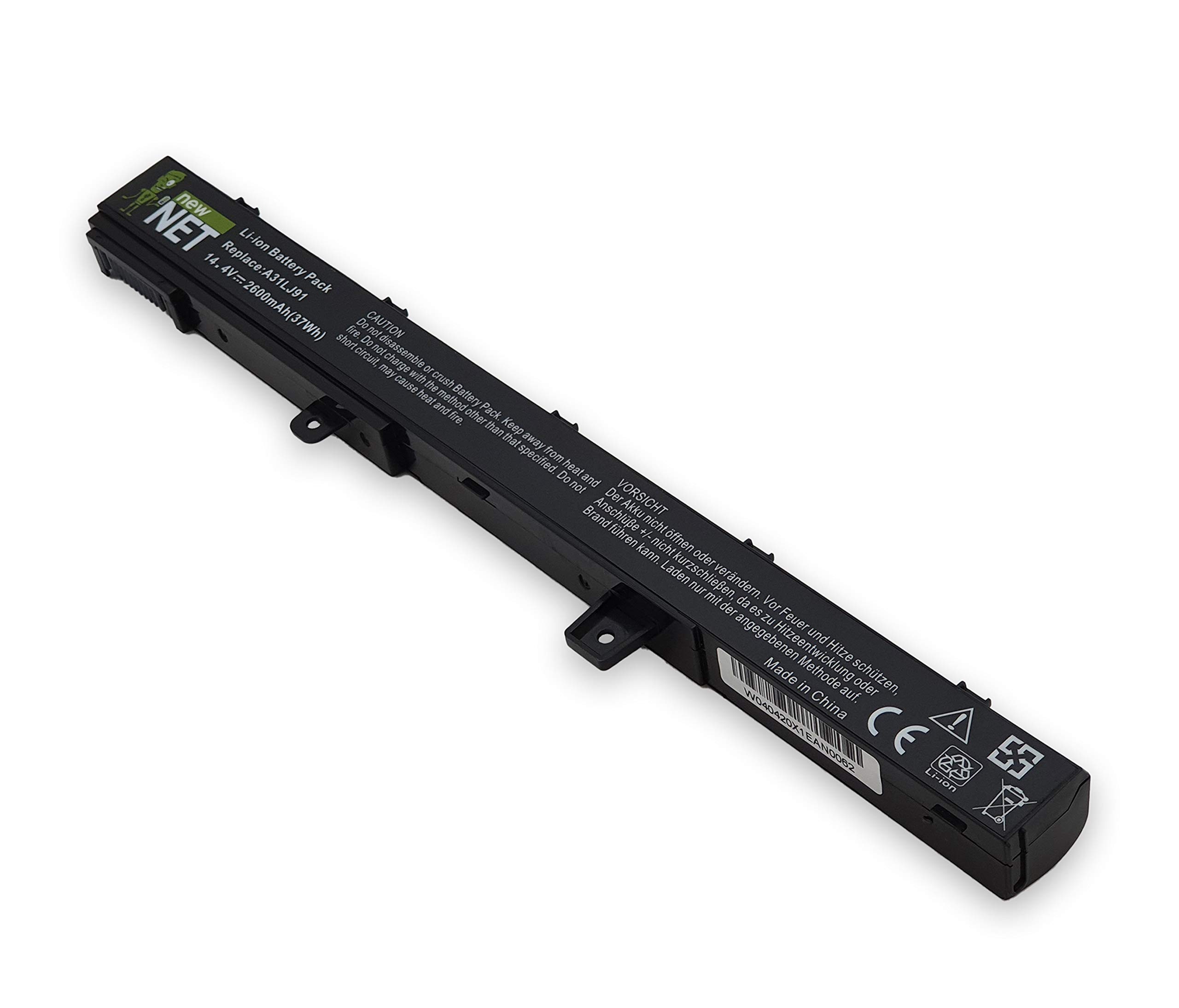 Batteria 2600mAh per ASUS F551 F551C F551CA X551 X551C X551CA X551MA X551MAV Batteria 2600mAh per ASUS F551 F551C F551CA X551 X551C X551CA X551MA X551MAV