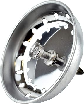 Keeney K22050 Strainer Basket Replacement Spring Style, 3-3/8 In.