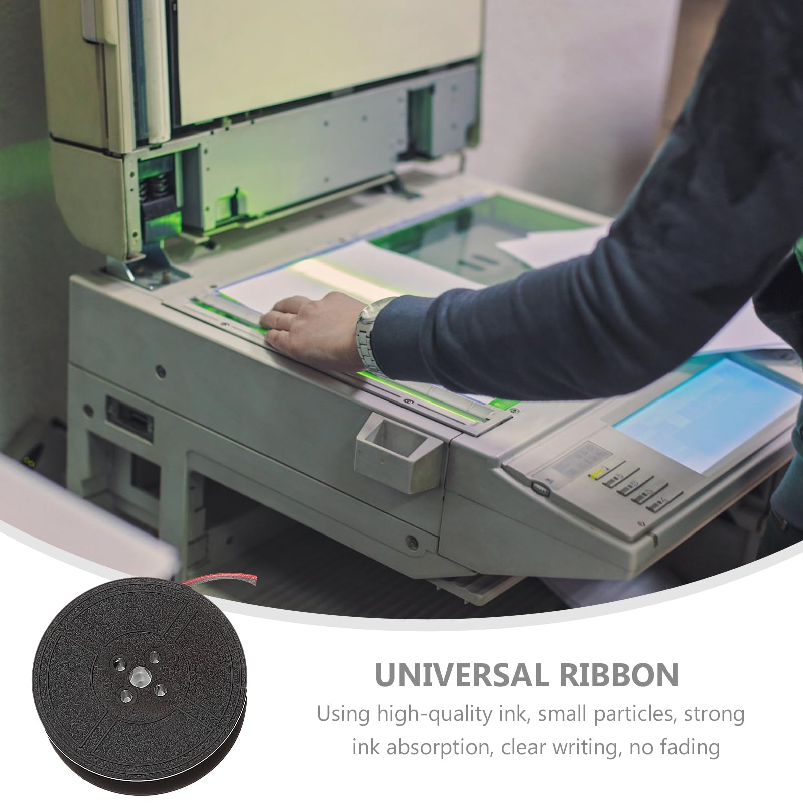 Nastro Per Macchina Da Scrivere Olivetti - GR4, Nero, Compatibile Con Vari Modelli Tra Cui Lettera E Studio