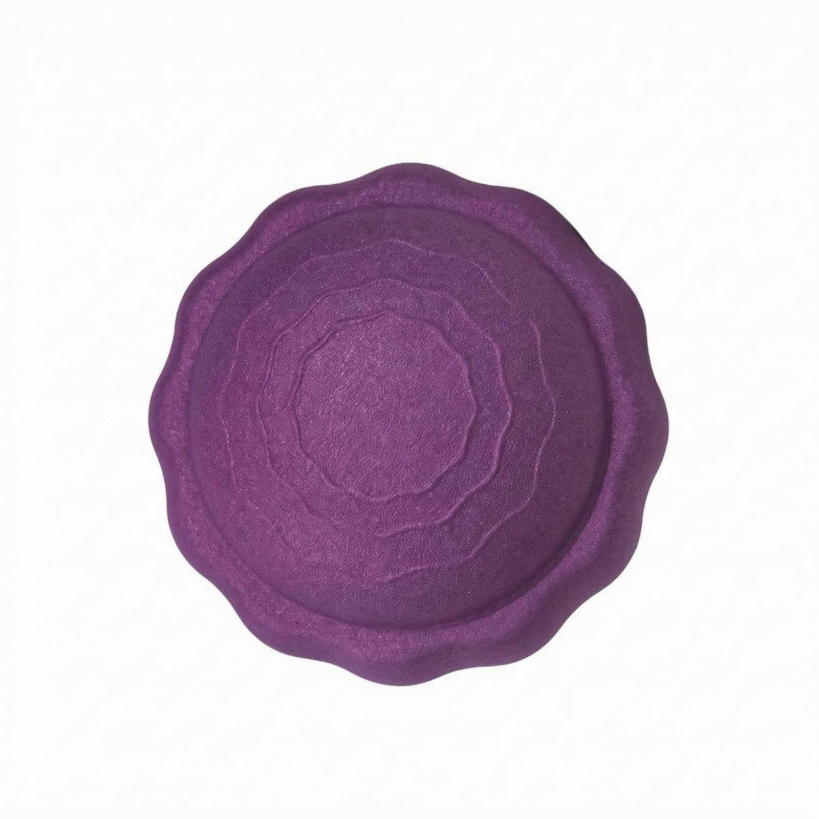 Textured Wave Stepping Stone Rounded Edges Sensory Balance Stones Lightweight Foam Balance Stone Long-Lasting, Purple Wave-picture-27