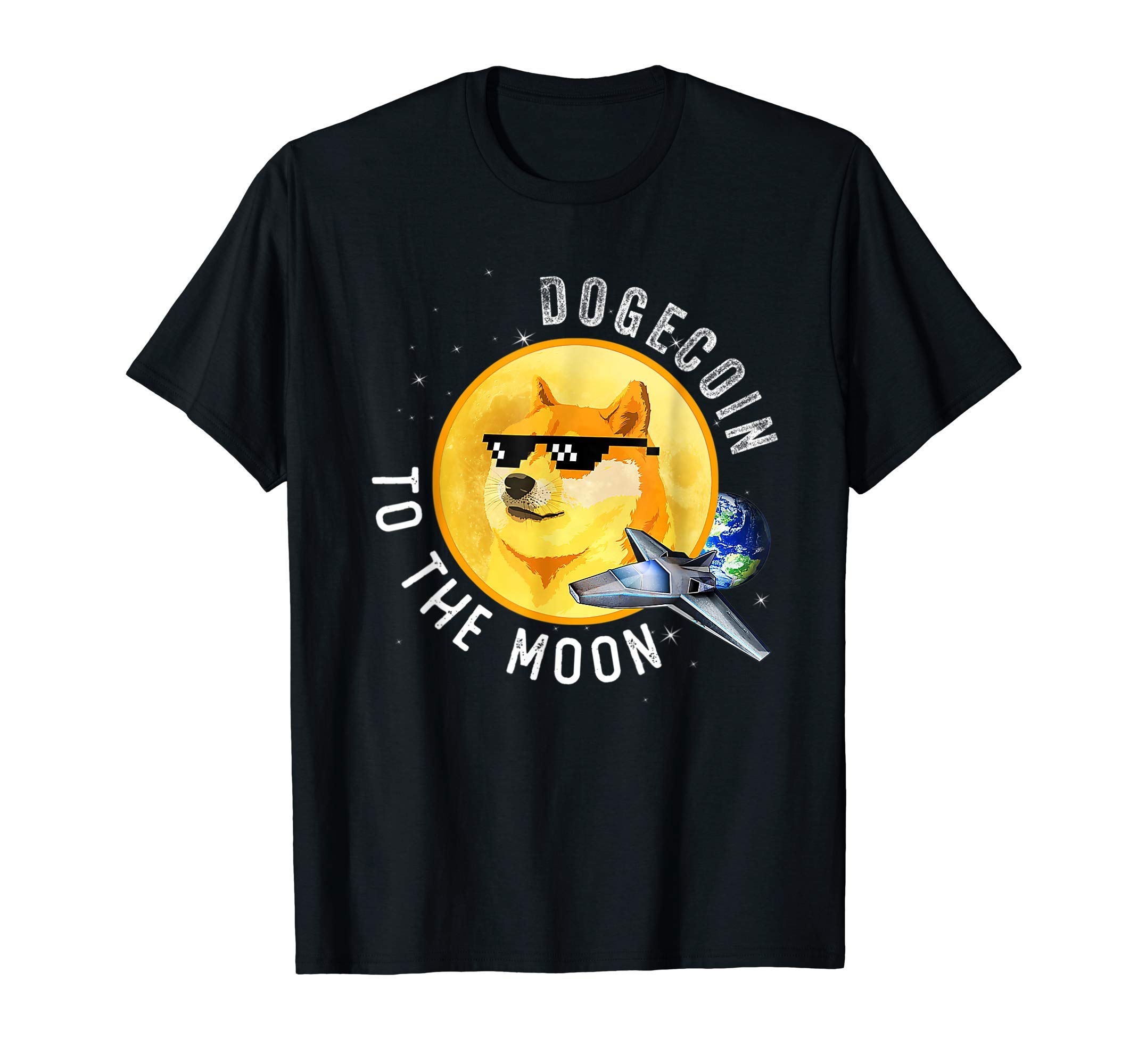 Dogecoin Crypto Shirt Doge Coin Holder Crypto To The Moon T-Shirt