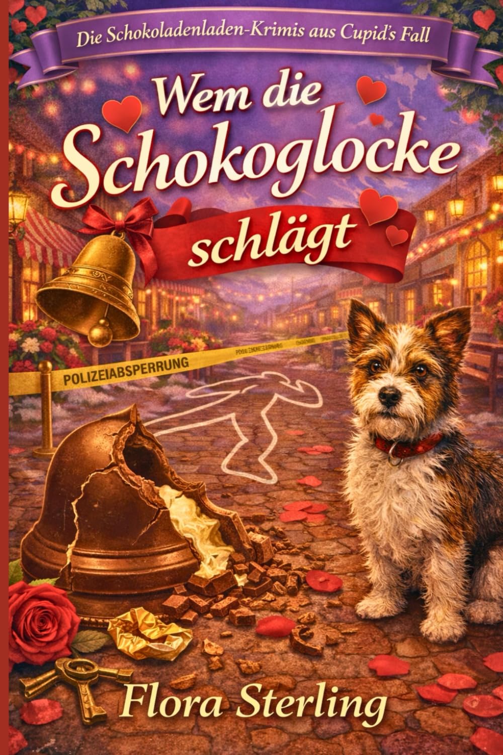 Wem die Schokoglocke schlägt: Ein Schokoladenladen-Cozy-Krimi über den Hochzeitsmarathon zur Valentinszeit in einer Kleinstadt (Die Schokoladenladen-Krimis aus Cupid’s Fall)