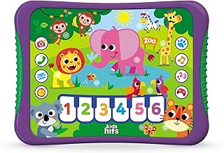 لوحة لعبة بموسيقى وصوت هيت باد بتصميم حديقة حيوان مزدحمة، بلاستيك، متعدد الألوان