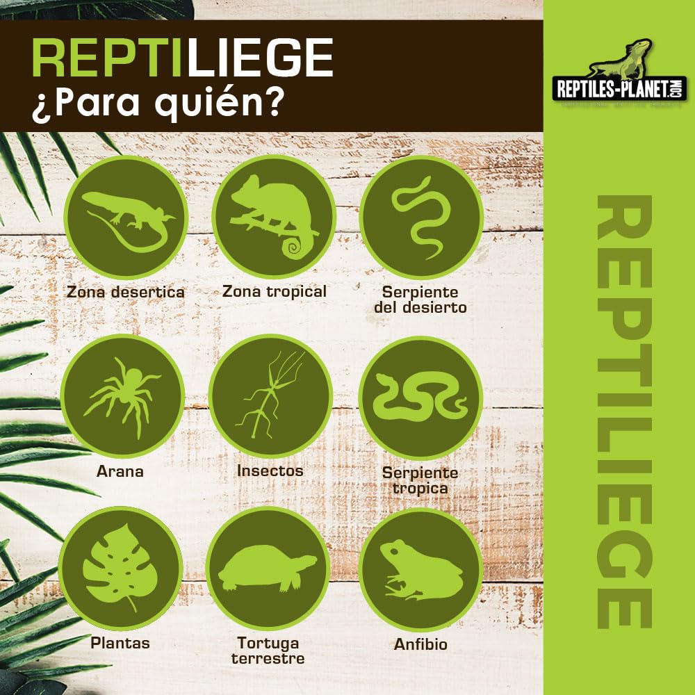 Reptiles Planet – Repticorcho – Surtido de Corcho para decoración de terrario – 10 litros