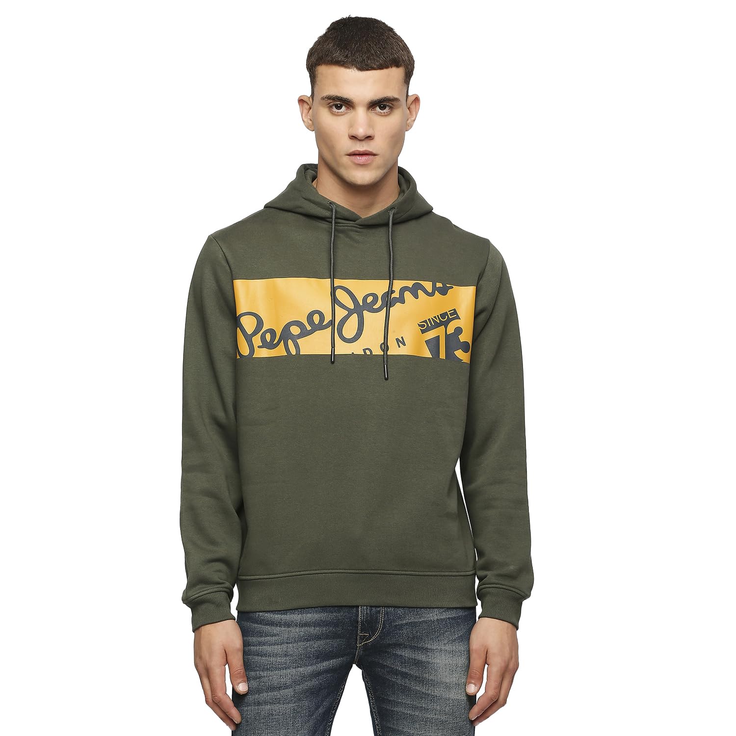 pepe jeans Men Cotton Round Neck Sweatshirt-picture-37