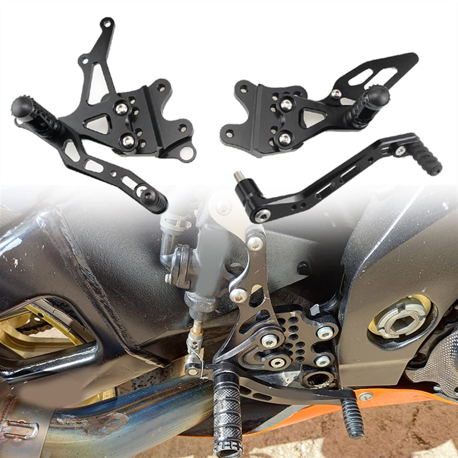 Levier de vitesse réglable GSX-R 1000 avec commandes reculées moto - 8