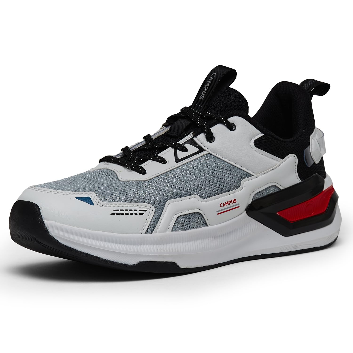 Campus Mens Weekender White/BLK Sneakers - 7UK/India 22G-1246 (B0DFGN7RPN) Amazon Price History, Amazon Price Tracker