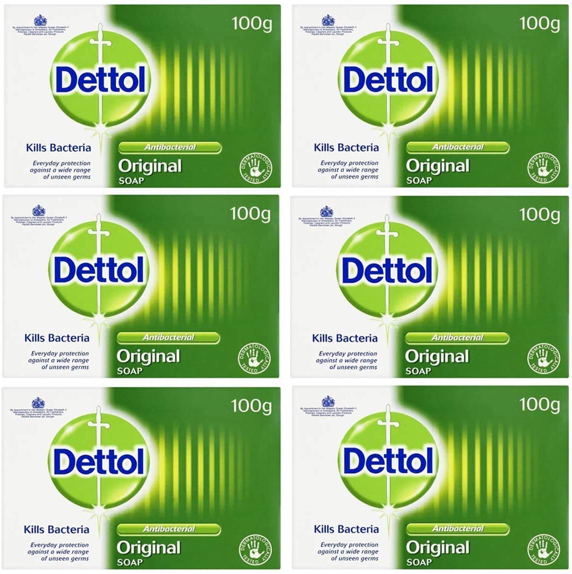 Dettol Soap Original Antibacterial 100grams - Pack of 2