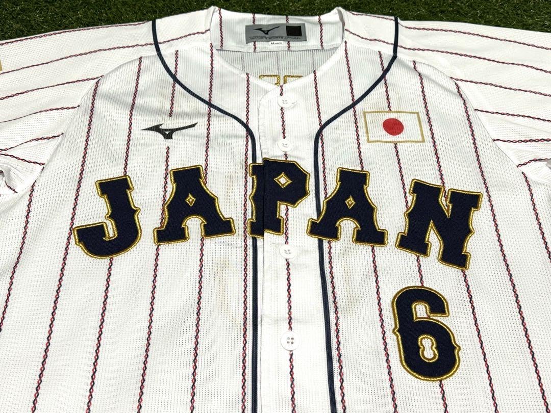 Amazon.co.jp: 源田壮亮 侍ジャパン2024 レプリ力ユ二フォーム Мサイズ 