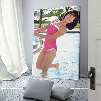 Amazon.co.jp: 柏原芳恵水着セクシー写真絵画ポスター 壁アート Amazon.co.jp: 柏原芳恵水着セクシー写真絵画ポスター 壁アート