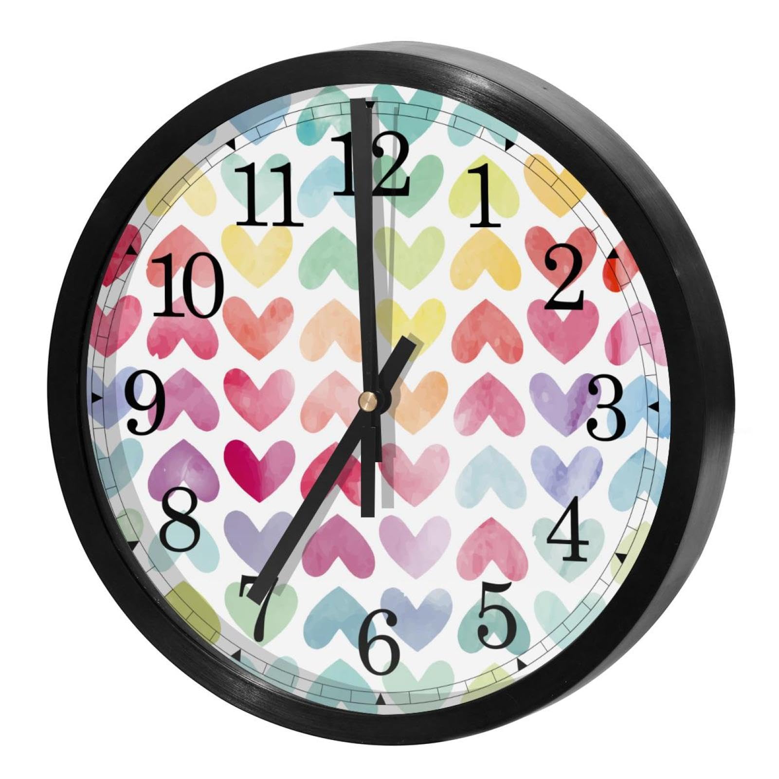 Horloge murale silencieuse à quartz pour en finir avec le bruit du tic-tac agaçant