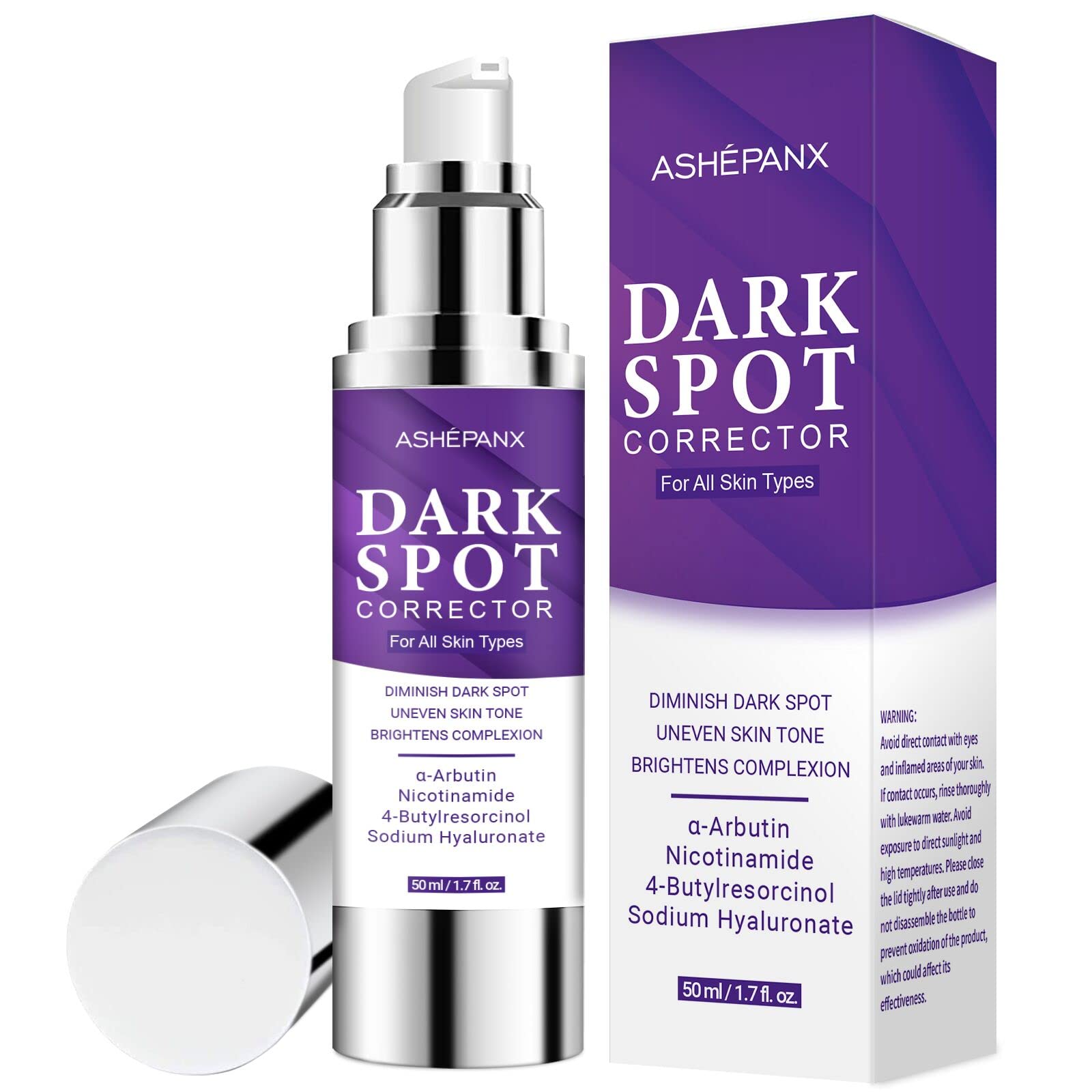 Photo 1 of ASHEPANX Dark Spot Corrector Cream, Intimate Area Underarm Cream with Advanced Formula, Instant Results for Moisturizes Neck, Knees, Elbows, Armpit, and Private Parts