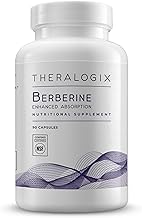 Theralogix Berberine Enhanced Absorption - 90-Day Supply - Made with Berberine Phytosome to Help Support Healthy Metabolism & Hormone Balance* - NSF Certified - 90 Capsules