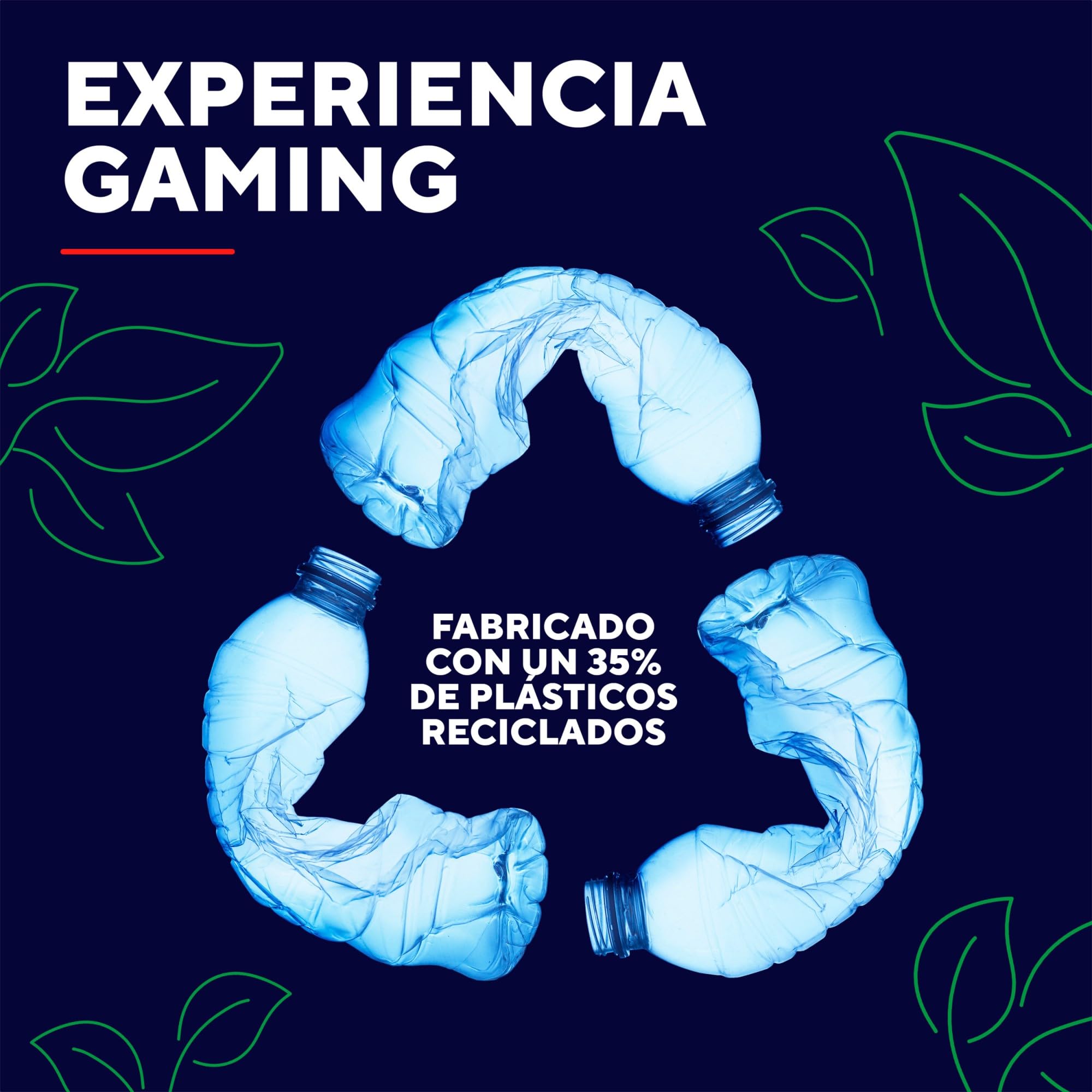 GXTrust 498W Forta Cascos PS5 / PS4 Sostenibles, Licencia Oficial para PlayStation 5, Diadema Regulable, Micrófono Extraíble, Auriculares Gaming, Cable de 1.2 m, Blanco